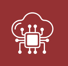 Ícone de processamento em nuvem