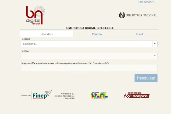 Hemeroteca Digital Brasileira da Biblioteca Nacional